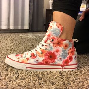 Guess Floral Jacky high top shoes 7